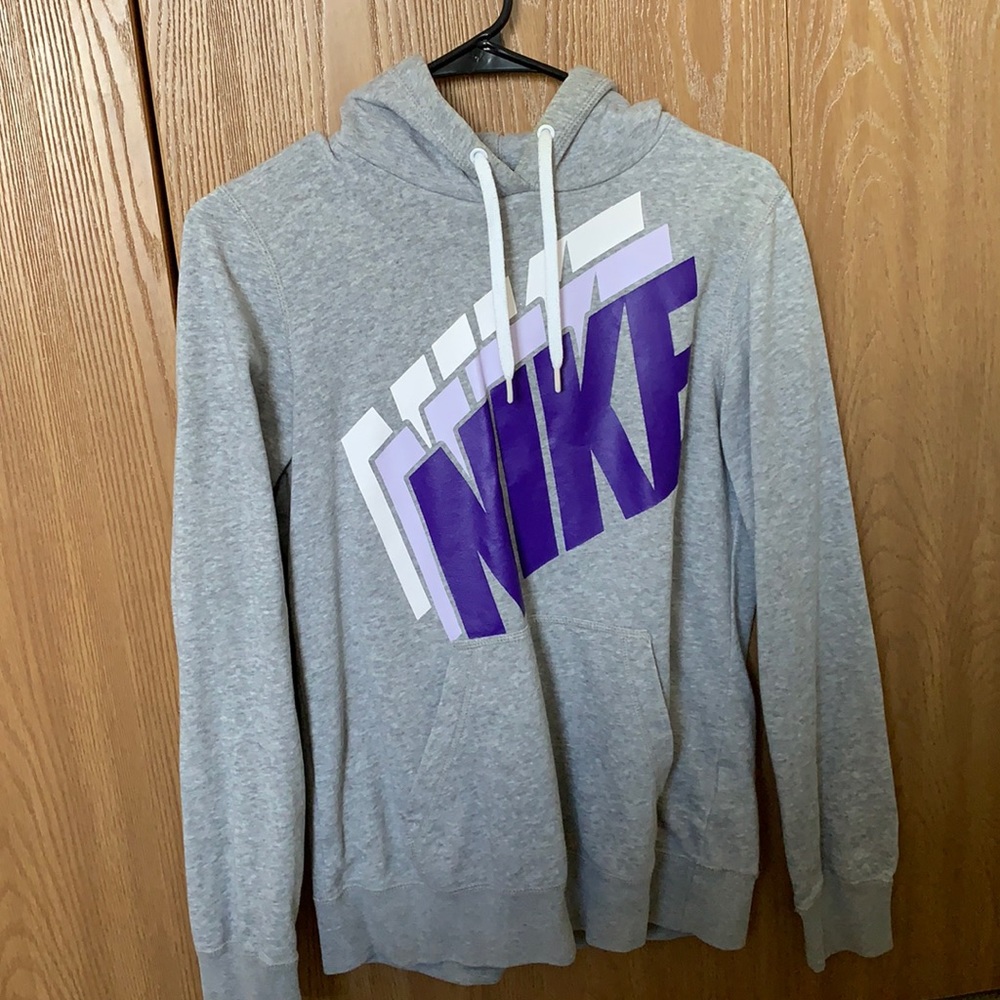 Nike grey hoodie